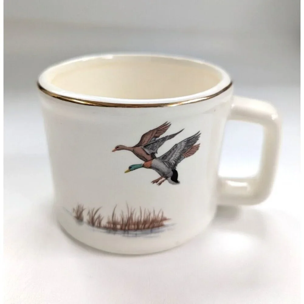 Vintage Shaving Mug Mallard Ducks Mallard Duck Coffee Cup
